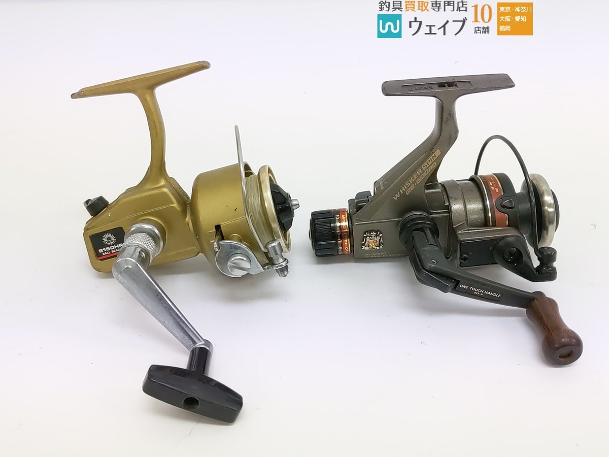 ダイワ 8150HRL・ウィスカースピン GS-600RD、アルファタックル HUMAN 他 スピニングリール ジャンク品 計6点セット_80S438667 (3).JPG