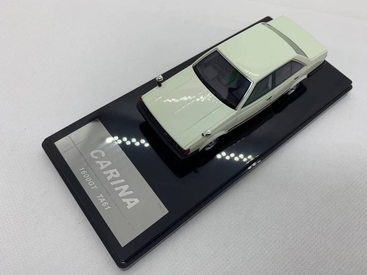 WIT'S 1/43 トヨタ カリーナ TOYOTA CARINA 1600GT TA61 White Spirit J05-02-006_画像6