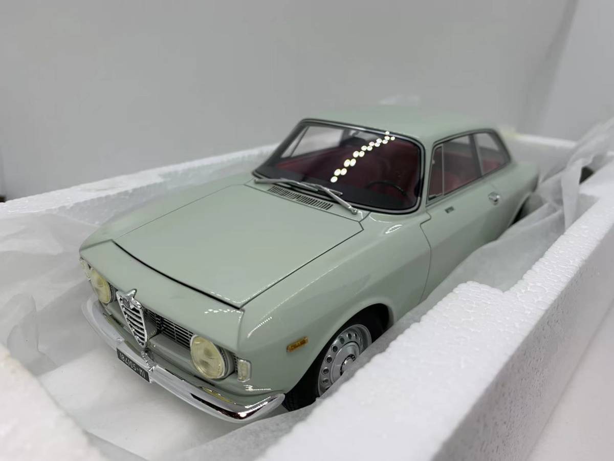 MITICA 1/18 アルファ・ロメオ ALFA ROMEO GIULIA 1600 SPRINT GT 1963 AZZURRO SPAZIO J01-2-019