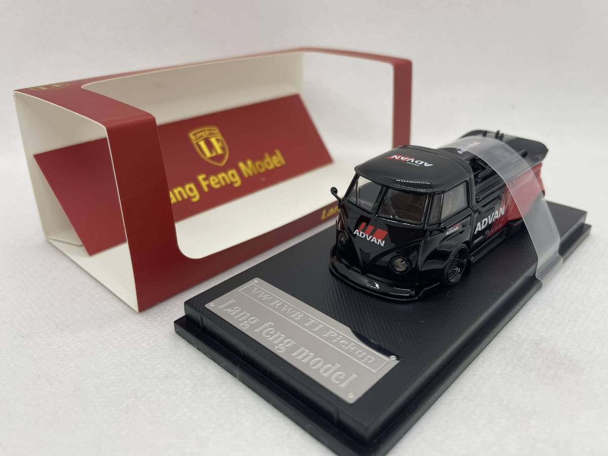 Lang Feng 1/64 フォルクスワーゲン VW T1 RWB Pickup ADVAN J08-1-119_画像1