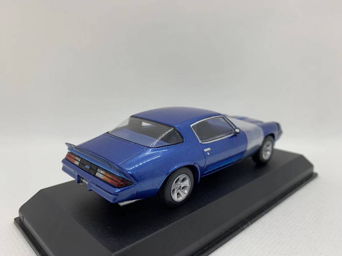 ノレブ 1/43 シボレー カマロ NOREV Chevrolet Camaro Z28 1980 Blue metallic with blue Stripping J04-04-058_画像4