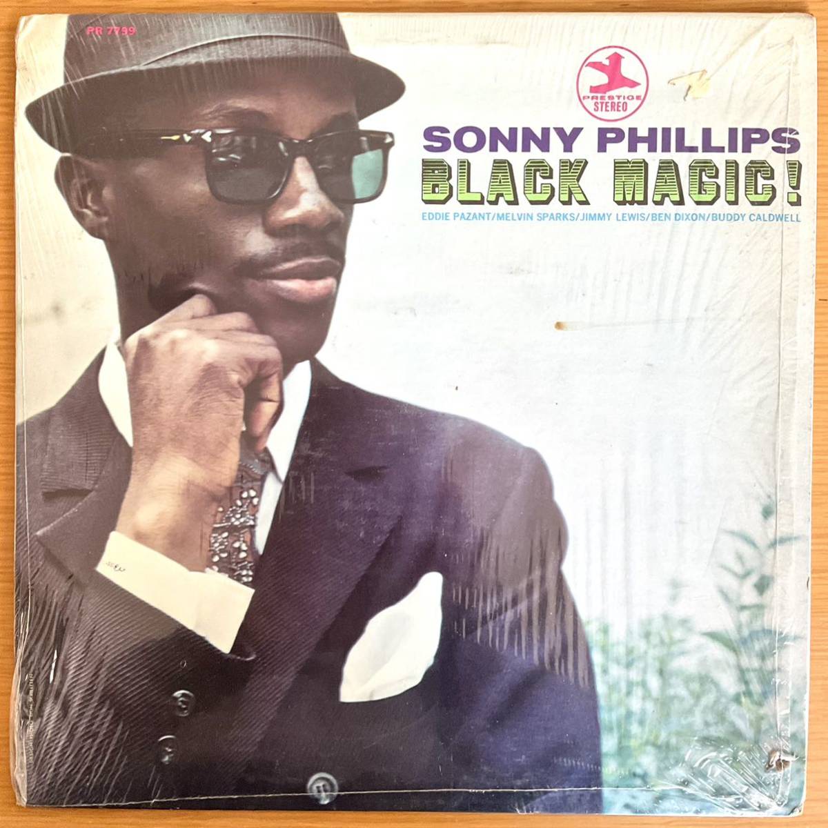 SONNY PHILLIPS “BLACK MAGIC” / PRESTIGE PR 7799 / マル紺 VAN GELDER / シュリンク有り/ EDDIE PAZANT / MELVIN SPARKS
