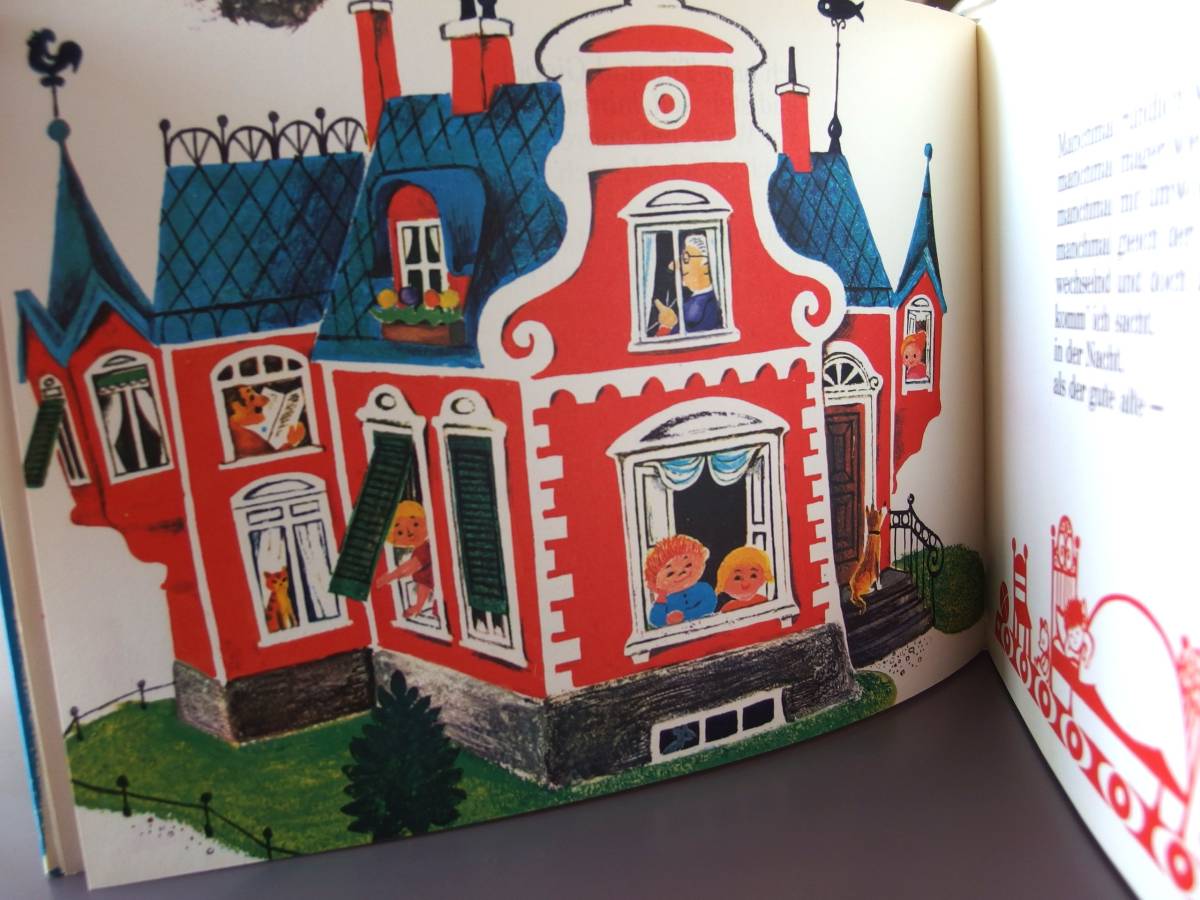  иллюстрации . очень симпатичный книга с картинками 1970 год печать Vintage немецкий язык [ мозаика world ] Erika Meier Albert(e licca * mire - Albert )