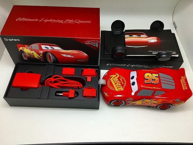 ☆★Sphero終極閃電McQueen汽車終極閃電McQueen垃圾☆☆ 原文:☆★Sphero Ultimate Lightning McQueen カーズ アルティメット ライトニング マックィーン ジャンク★☆