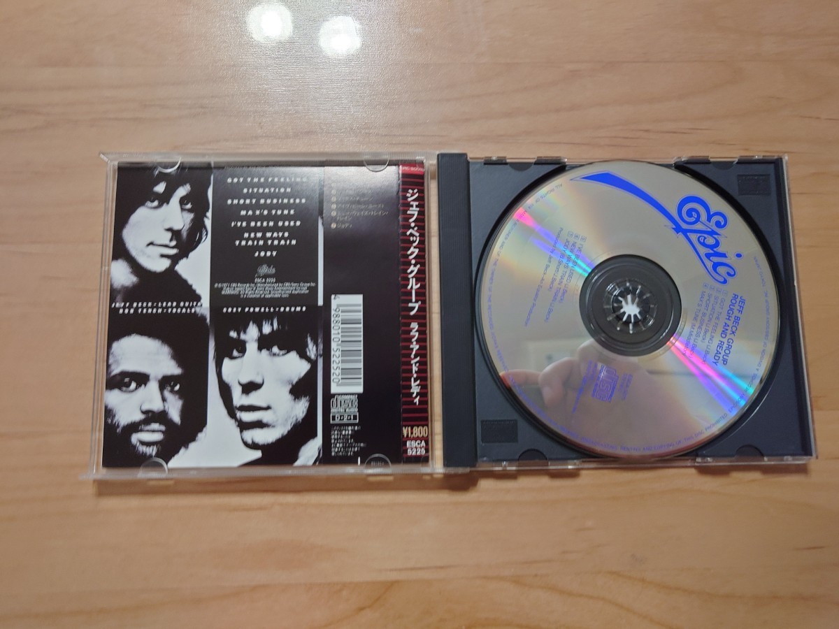 ★ジェフ・ベック・グループ The Jeff Beck Group★ラフ・アンド・レディ Rough and Ready★国内盤★帯付★CD★中古品