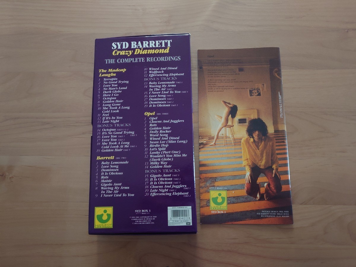 ★シド・バレット Syd Barrett★Crazy Diamond★3CD★中古品★Rare Item