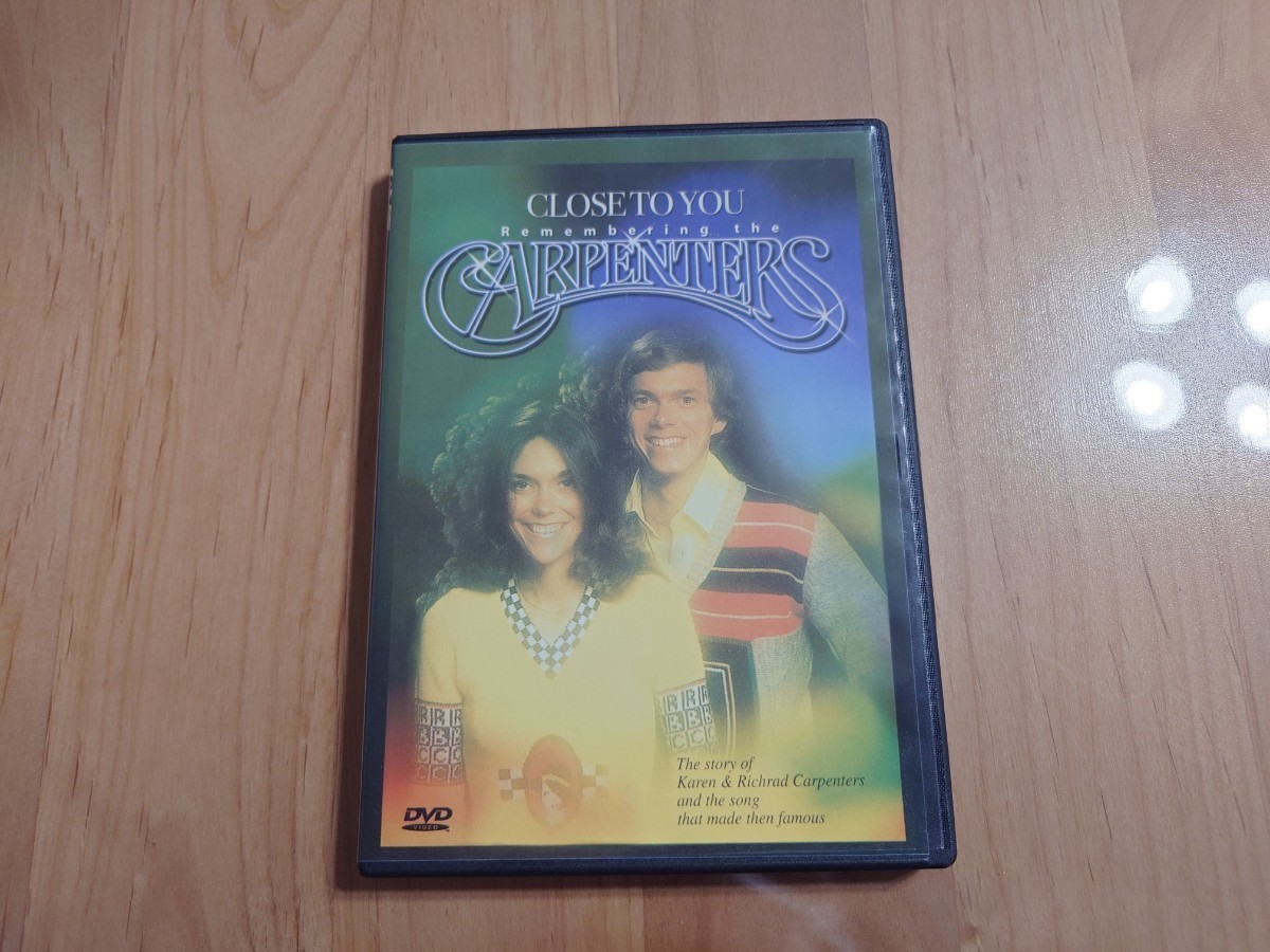 ★カーペンターズ Carpenters★close to you 遙かなる影★DVD★中古品★中古レコード店購入品_画像1