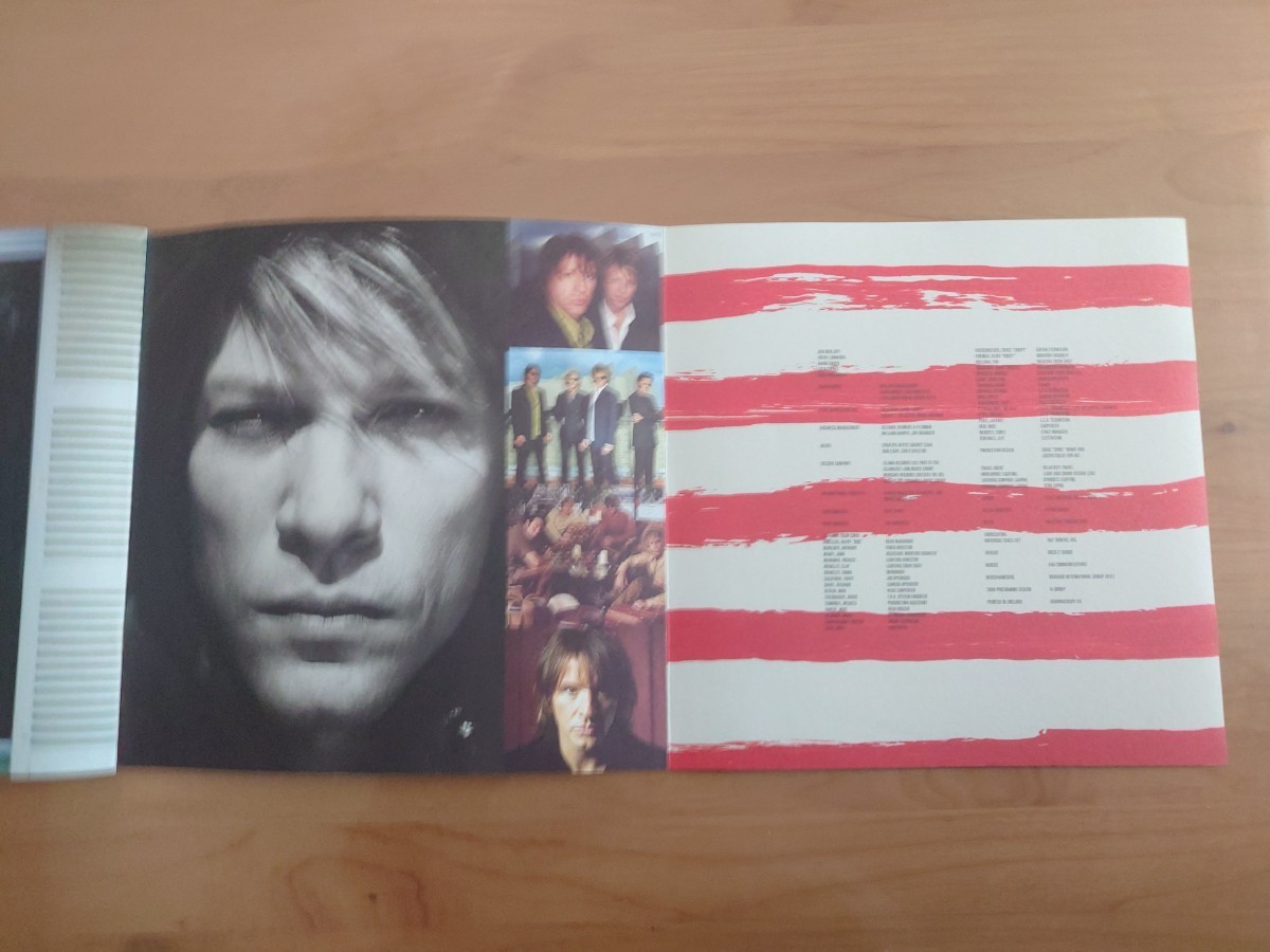 ★ボン・ジョヴィ Bon Jovi★ONE WILD NIGHT 2001 ワン・ワイルド・ナイト★ツアーパンフレット★ポスター付★concert brochure★中古品_画像9