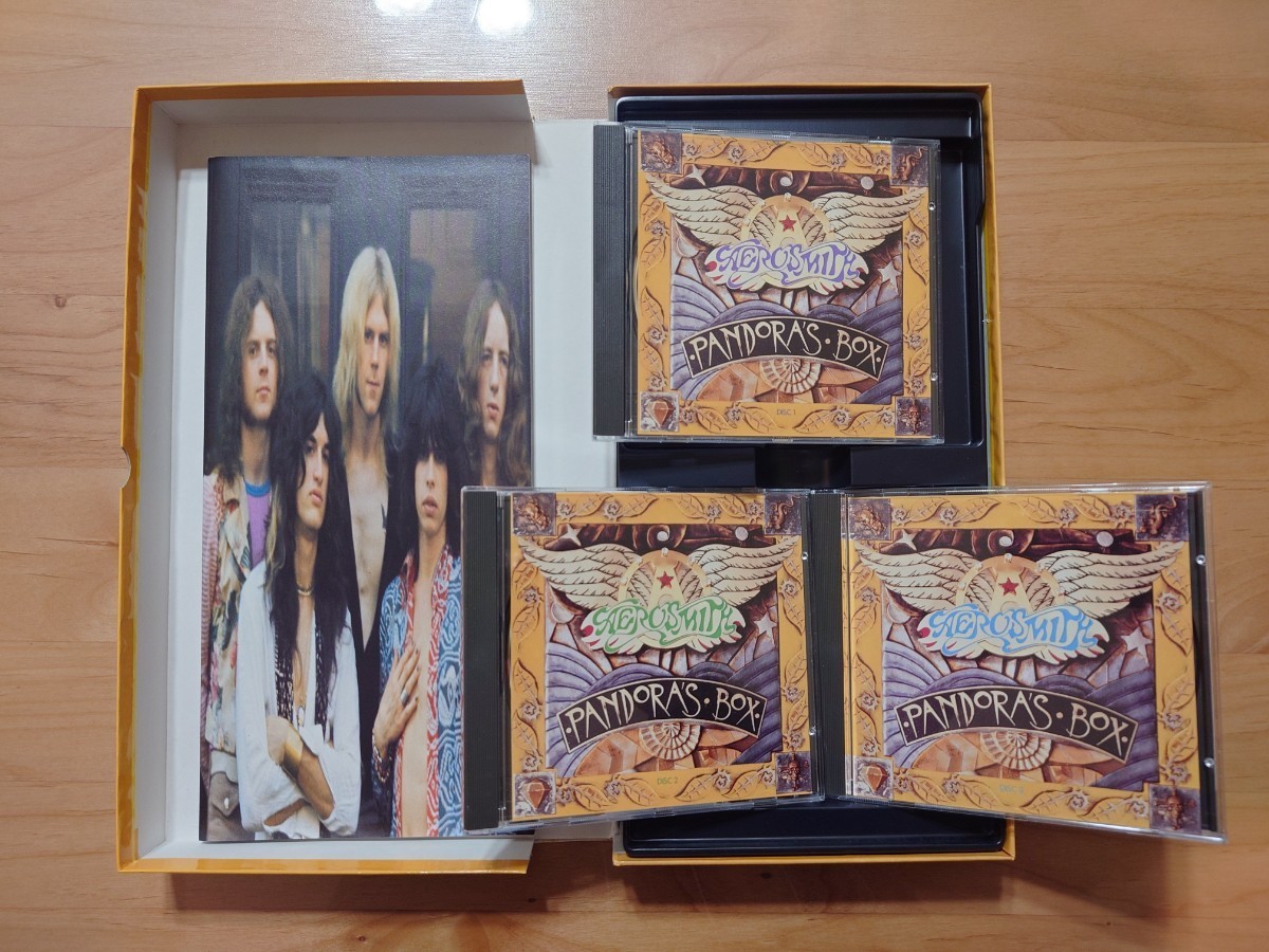 ★エアロスミス Aerosmith ★パンドラの箱 Pandora box ★CD BOX3枚組 ★中古品