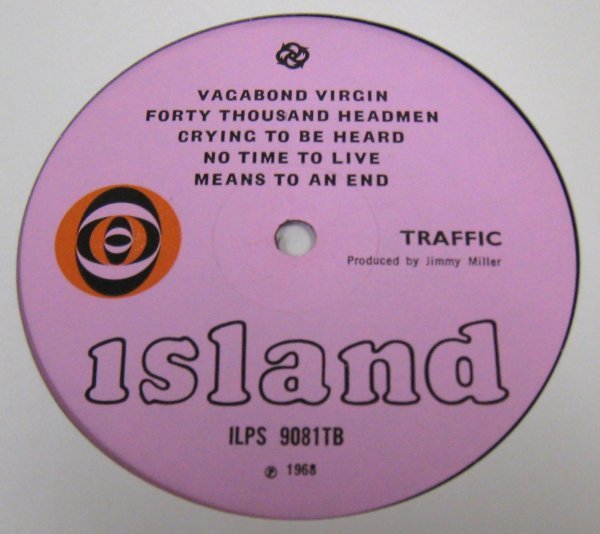 ☆彡 英國盤 Traffic Traffic [ UK ORIG '68 Island Records ILPS 9081T ]_画像6