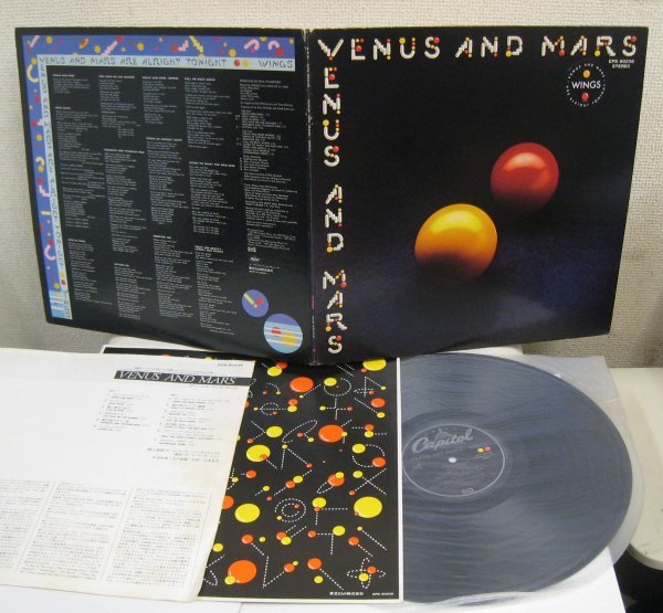 ^^ WINGS / VENUS AND MARS [ 国内盤 JPN EPS-80236]_画像1