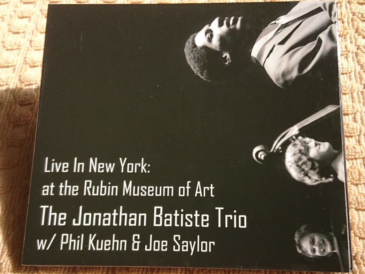  ●CD● The Jonathan Batiste Trio / Live In New York at the Rubin Museum of Art (5商品以上送料無料)_画像1