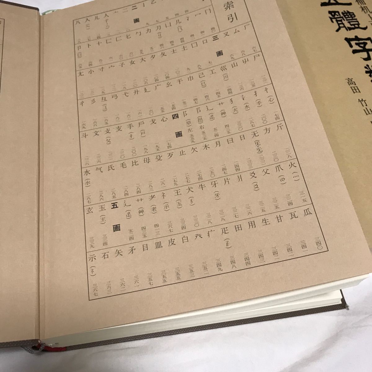 東西書房　書道　五體字類　増補机上版ゴタイジルイ高田竹山監修 本体￥6,600＋税 ISBN 978-4-88098-005-8鳴雀老人署　文学博士大槻文彦_画像7