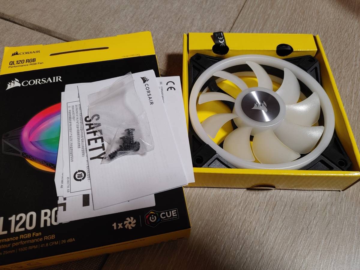 Corsair QL120 RGB 120mmFAN_画像2