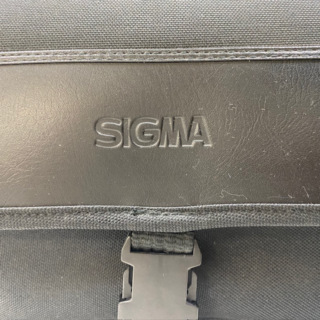 良品 SIGMA カメラバッグ レンズケース カメラケース シグマ 仕切り付き ショルダーバッグ_画像6