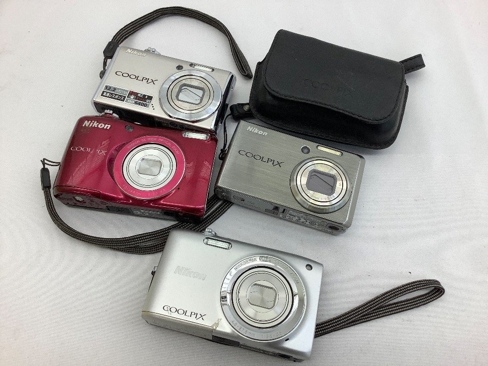 Nikon デジタルカメラまとめ/COOLPIX L26/S620/S600/S2700 4台 中古品 ACB_画像1