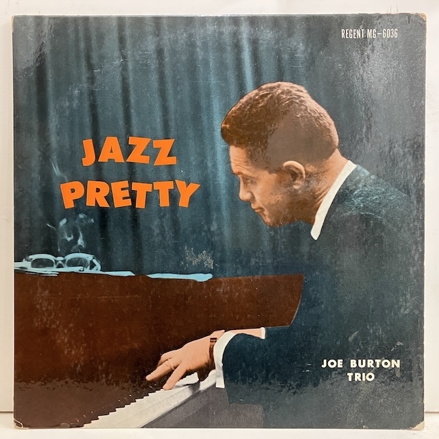 ■即決 JAZZ Joe Burton Trio / Jazz Pretty mg6036 j38820 米オリジナル、Dg Mono Rvg手書き刻印 _画像1