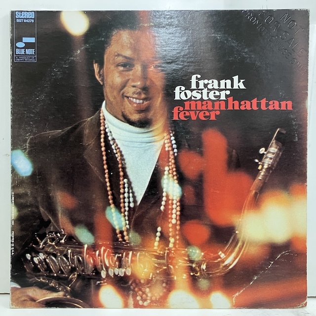 ■即決 JAZZ Frank Foster / Manhattan Fever Bst84278 j38837 米オリジナル、青白リバティ、Vangelder刻印 フランク・フォスター