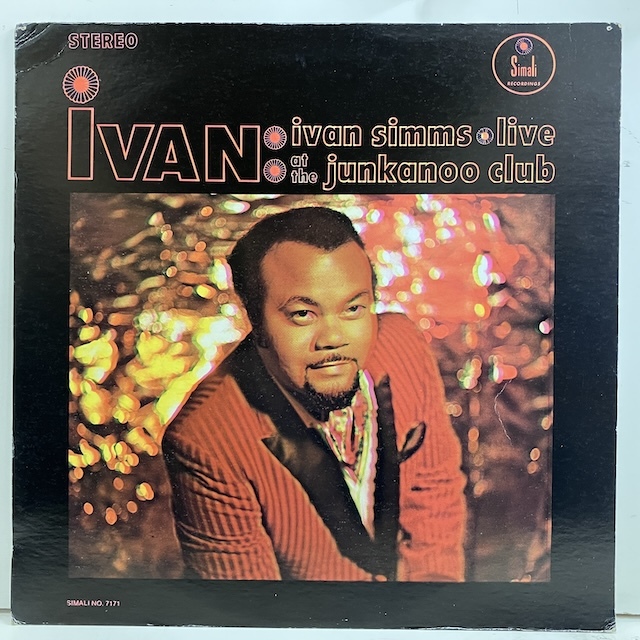 ■即決 ラテン Ivan Simms / live at the Junanoo Club no7171 br11388 米オリジナル、Dg Stereo イヴァン・シモンズ_画像1