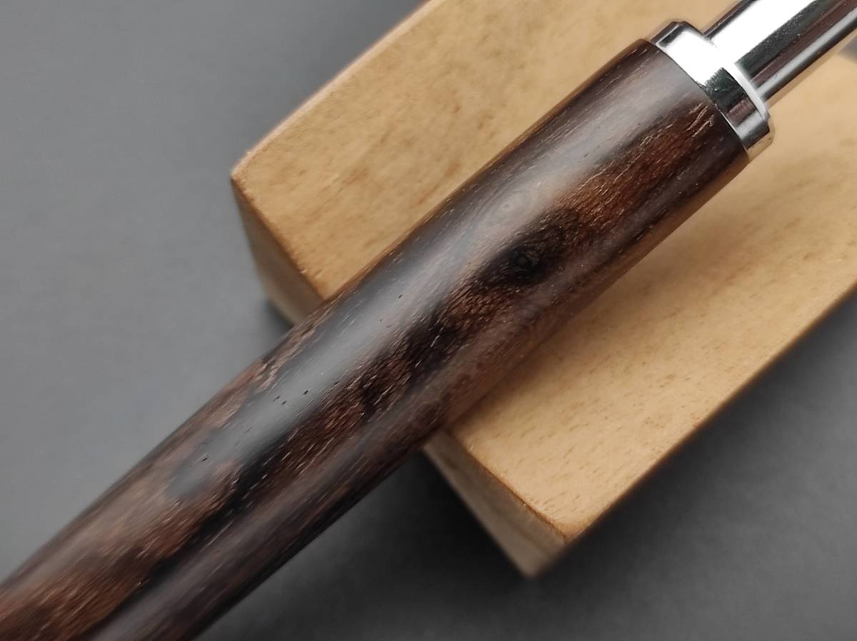 【FongLai Woodworks】5.6mm　芯ホルダー　【ジリコテ（シャム柿）】Clutch Pencil_画像8