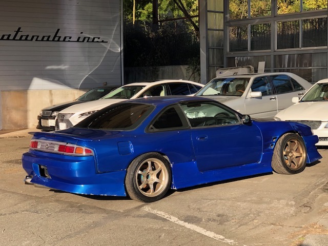 S14 シルビア 後期 モデル SR20DET 5MT ターボ 5速 載替 LSD 社外 エアロ ワイド 即ドリ ドリフト ドリ車 SILVIA_画像3