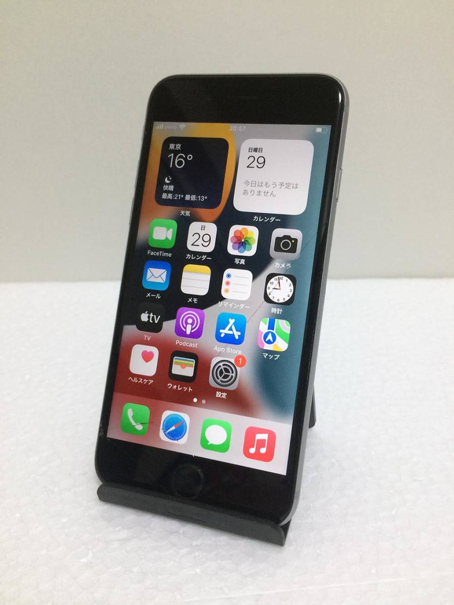 Apple iPhone6s 32GB SIMフリー MN0W2J/A スペースグレイ ジャンク 動作可_画像1