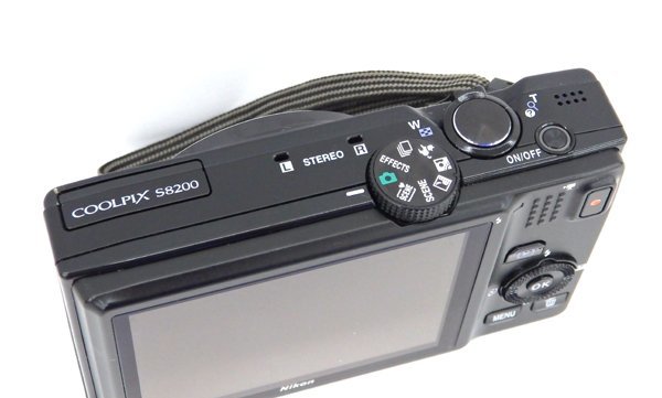 ニコン デジタルカメラ COOLPIX S8200 ブラック コンデジ_画像5