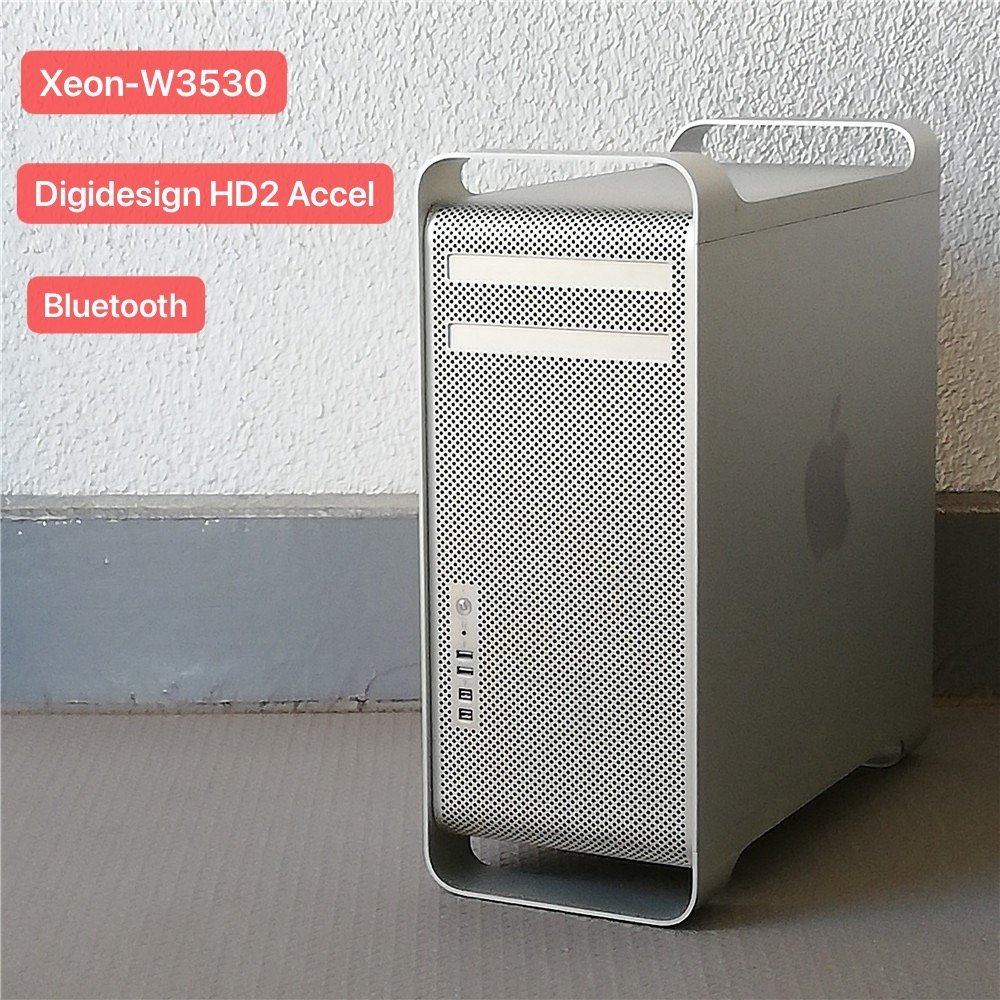 1円～ 動作確認済 Win11済 Apple Mac Pro 5.1 Early 2009 A1289 デスクトップ Xeon 18GB 1TB MacOS無 ★Digidesign HD2 Accelカード搭載★_画像1