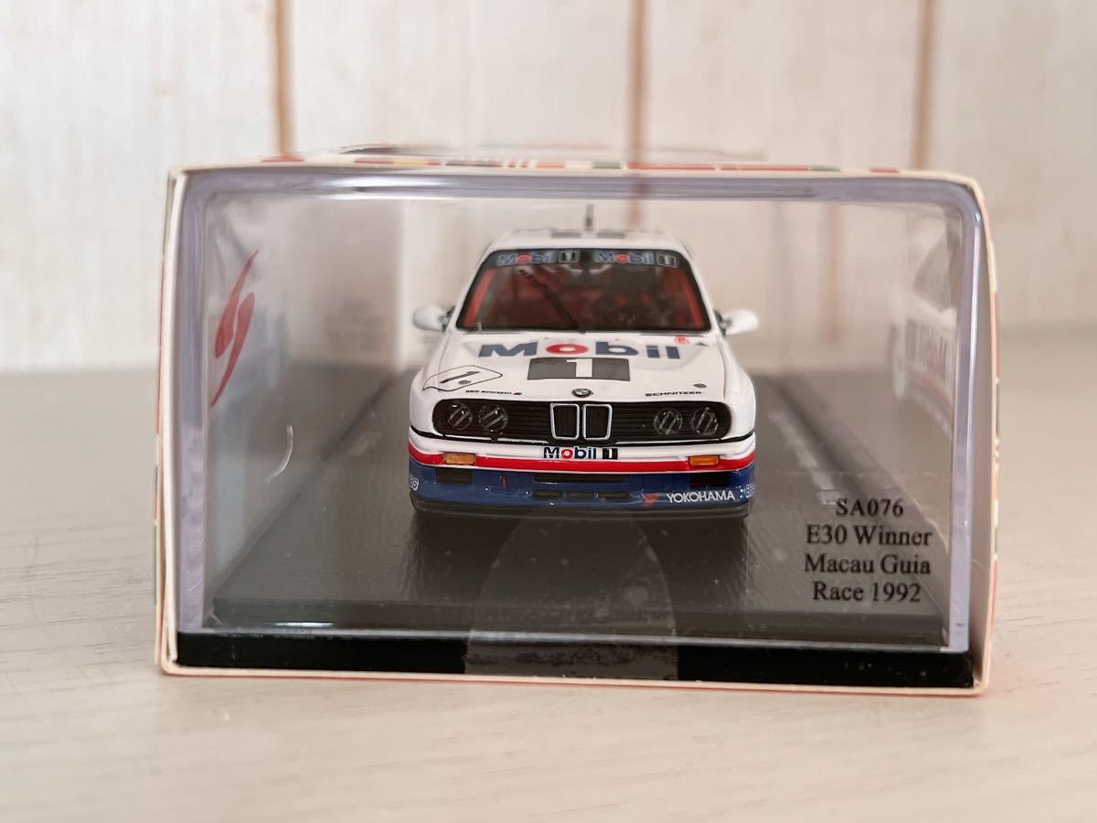 【未開封】スパーク SPARK BMW E30 No.1 Winner Macau Guia Race マカオギア 1992 Emanuele Pirro 1/43スケール【クリアケース付属】_画像3
