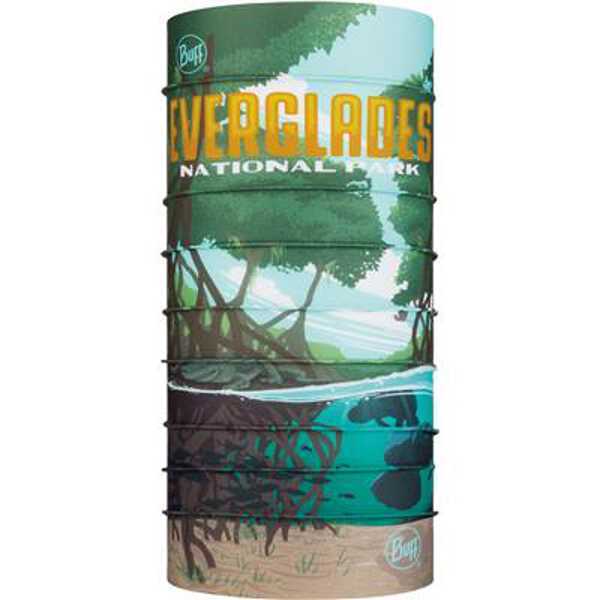 バフ BUFF ネックウォーマー COOLNET UVプラス NATIONAL PARKS EVERGLADES 22.3×53cm #394125 新品 未使用_画像1