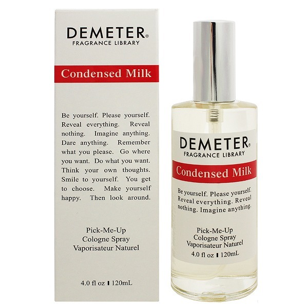 ディメーター コンデンスミルク EDC・SP 120ml 香水 フレグランス CONDENSED MILK COLOGNE DEMETER 新品 未使用_画像1