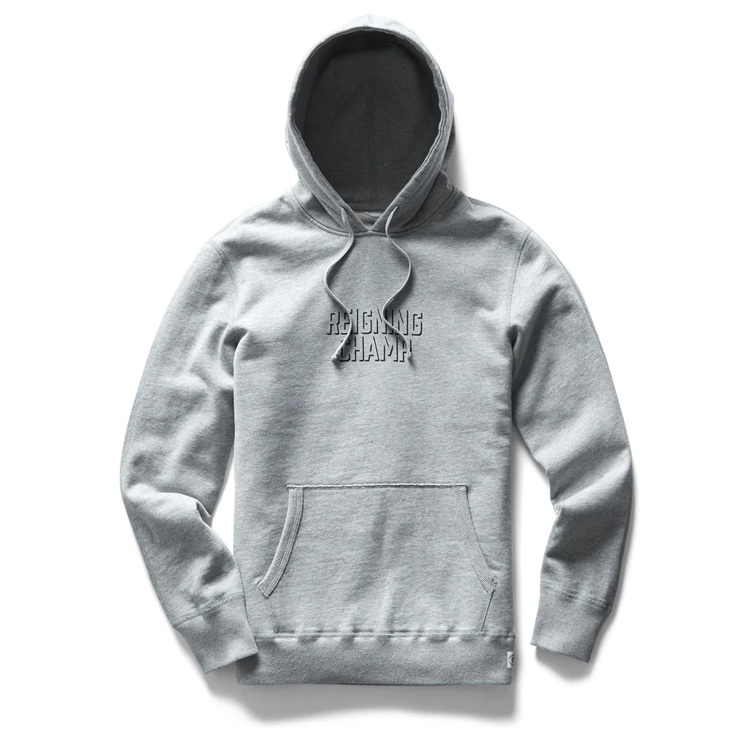 レイニングチャンプ Dropshadow Pullover Hoodie M HEATHER GREY #RC-3813 REIGNING CHAMP 新品 未使用_画像1