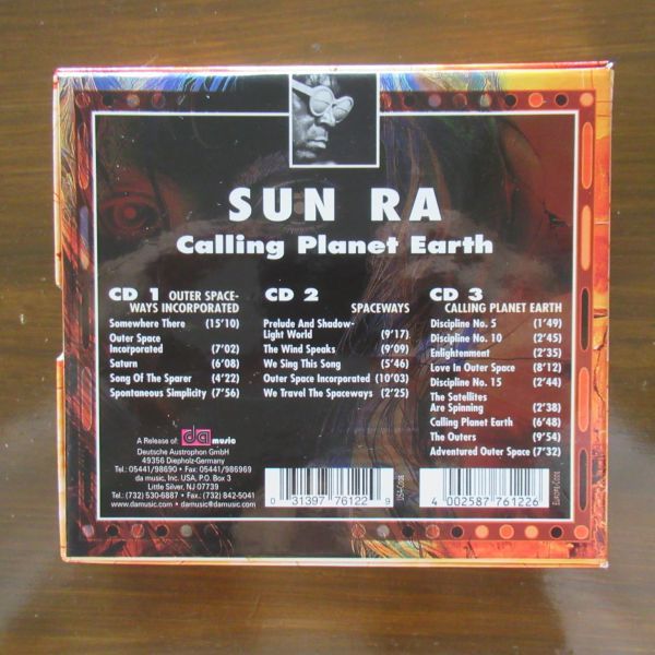 JAZZ CD/輸入盤/3CD/BOXセット美盤/Sun Ra - Calling Planet Earth/A-11120_画像2