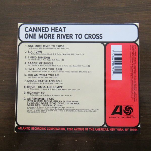 ROCK CD/輸入盤/新品同様/ライナー付き美品/Canned Heat - One More River To Cross/A-11165_画像2