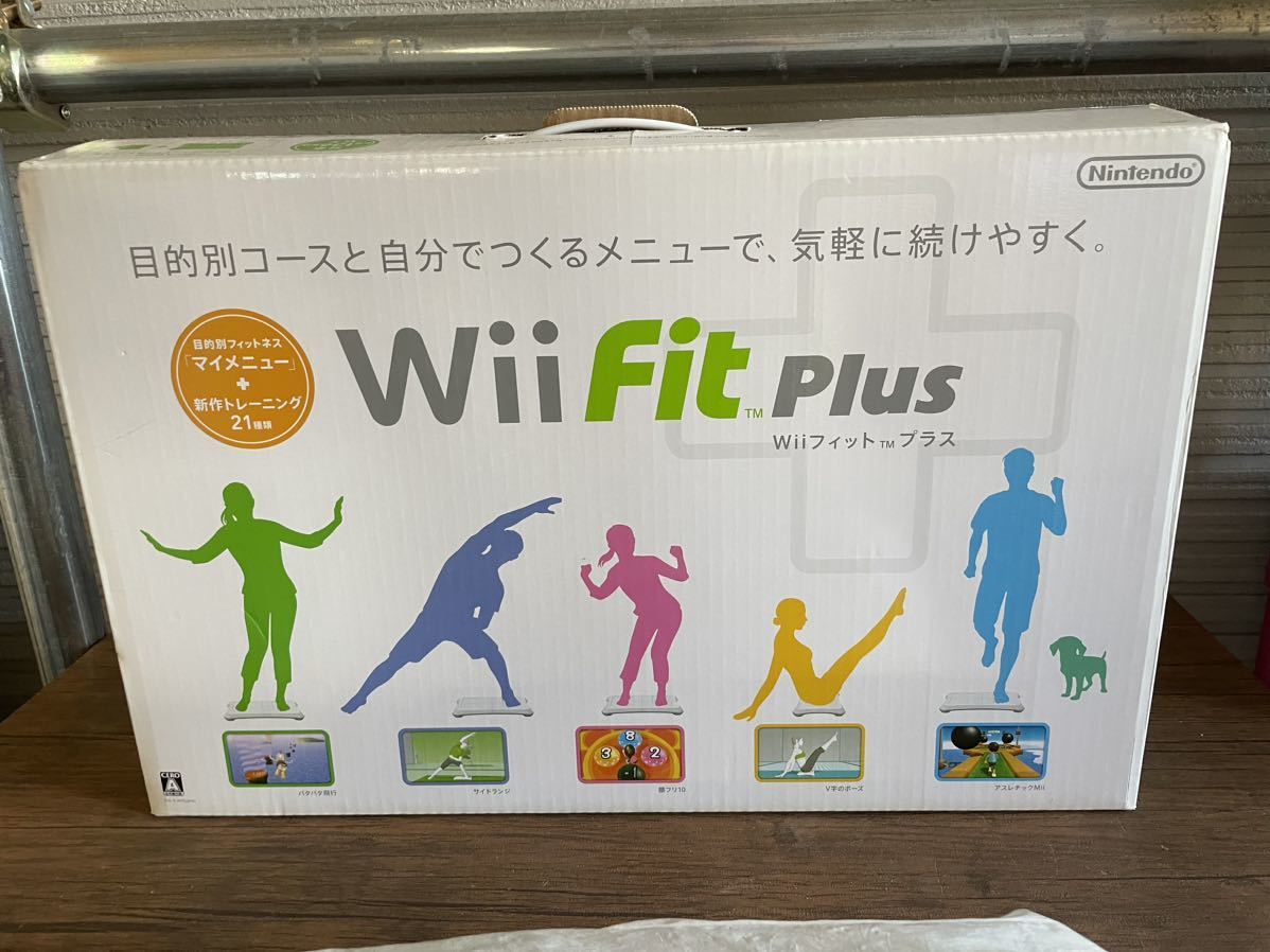 【開封済み/未使用品】任天堂 Wii フィット プラス シロ ニンテンドー Nintendo Wii Fit Plus シロ 【FC1699】