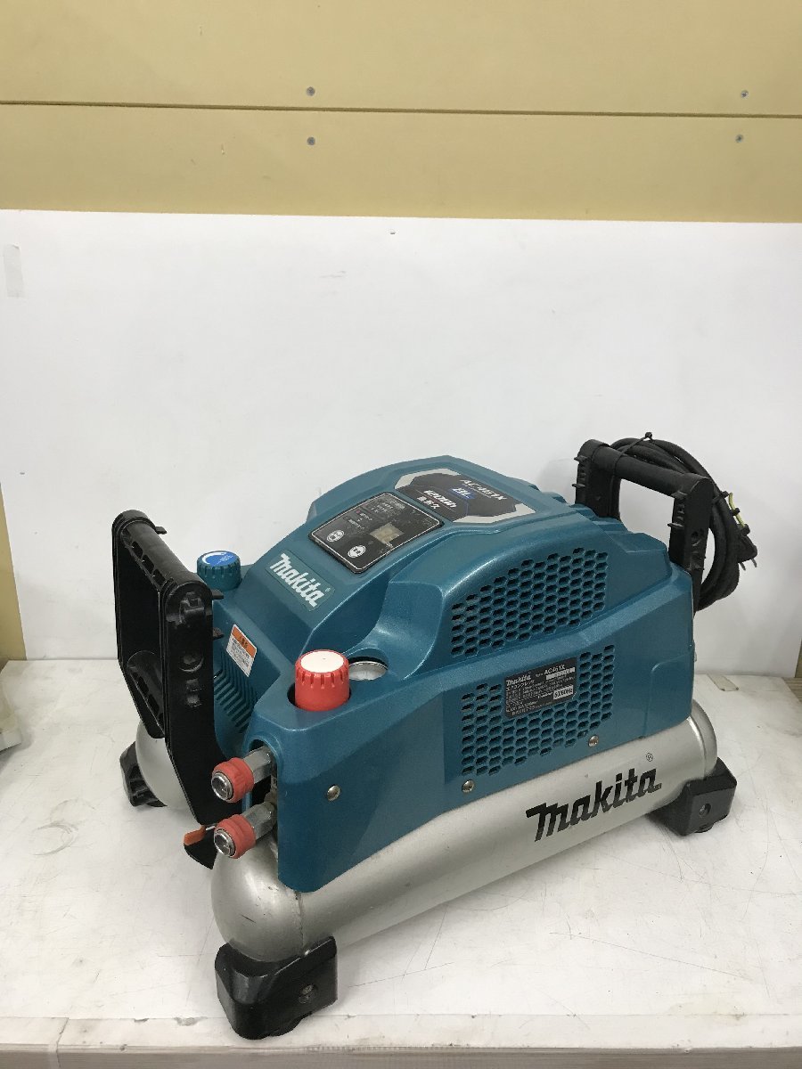 【中古品】★マキタ エアコンプレッサ 8L 青 AC461X　ITKKOEKTCLU0