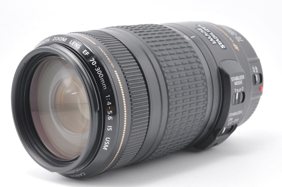 Canon EF70-300mm F4-5 6 IS USM キヤノン 高性能手ぶれ補正 望遠