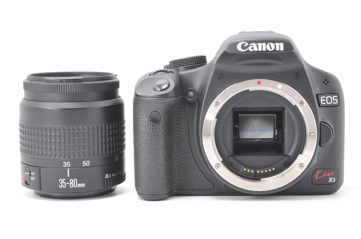 Canon EOS Kiss X3 初心者おすすめ 大人気 一眼レフデビュー バッテリーグリップ おまけ多数 キヤノン