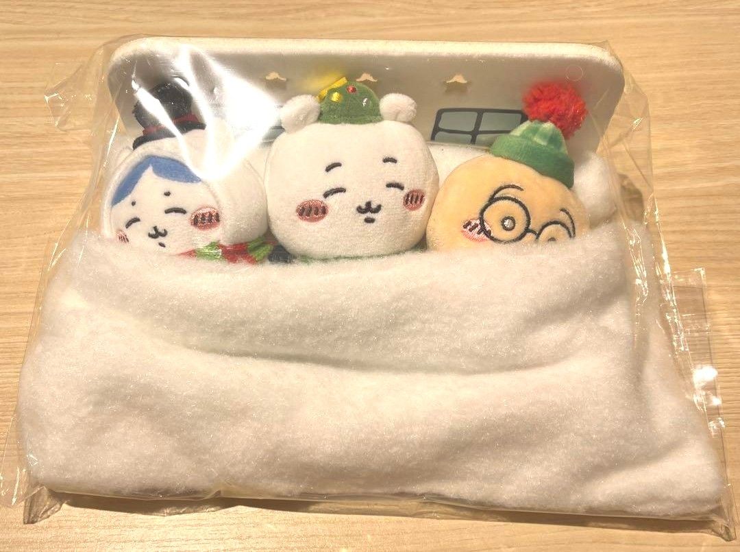 かわいい ちいかわ おやすみベッドと繋がるマスコットセット かわいい ちいかわ おやすみベッドと繋がるマスコットセット