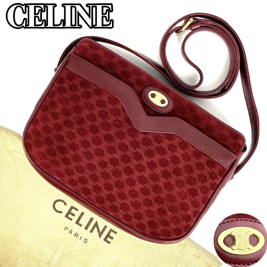 美品 CELINE セリーヌ ショルダーバッグ トリオンフ ポシェット