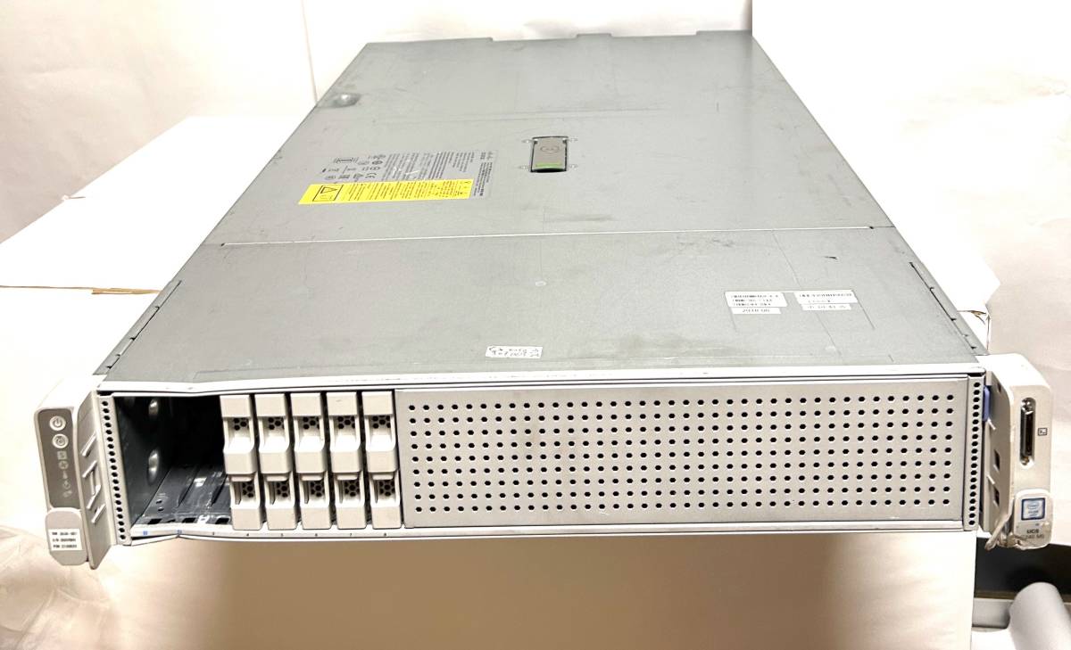 Cisco Cisco UCS C240 M5 height performance rack server 2017 (CPU:Xeon silver 4112 2.60GHZ ×2 piece memory 32GB) BIOS start-up has confirmed 