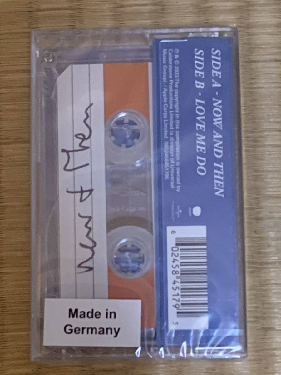 【 未開封 】 カセット テープ THE BEATLES ビートルズ / NOW AND THEN ナウ・アンド・ゼンの画像2