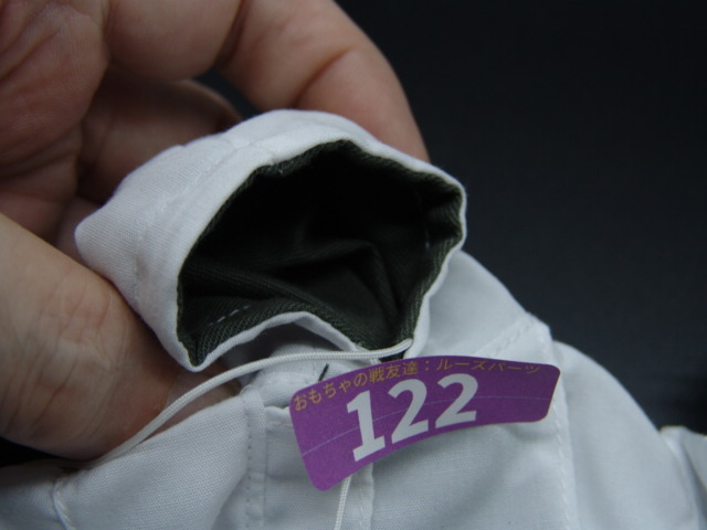 【紫 122 】1/6ドールパーツ：DRAGON製 WWIIドイツ軍 雪中迷彩防寒着上下セット【 長期保管・ジャンク扱い品 】の画像2