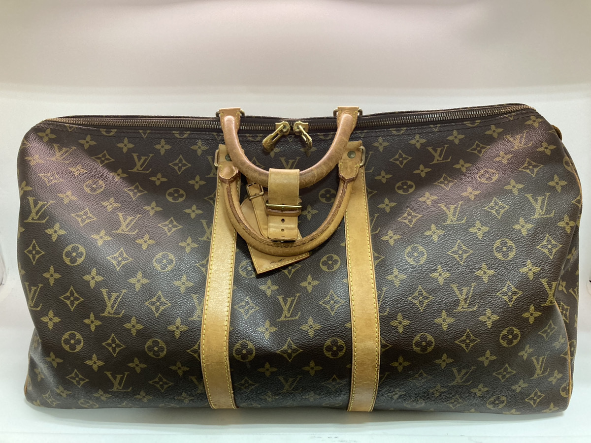 ◆◆【Louis Vuitton】モノグラム キーポル55 ボストンバッグ 大きめバッグ 旅行 M41424 oi ◆◆_画像1