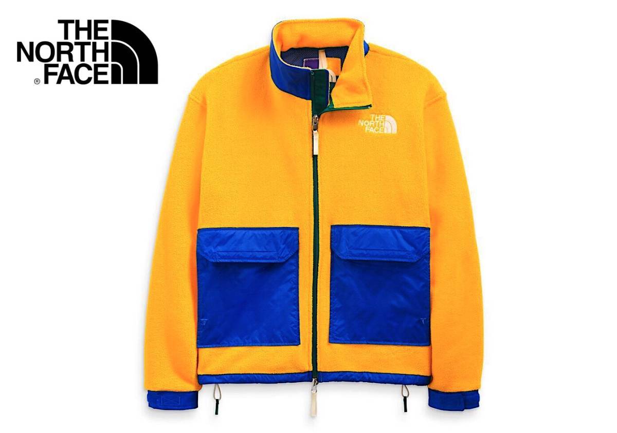 日本未発売 新品 L/ノースフェイス カラー ブロック フリース ジャケット ビッグ 刺繍 / THE NORTH FACE COLOR BLOCK JKT_画像10