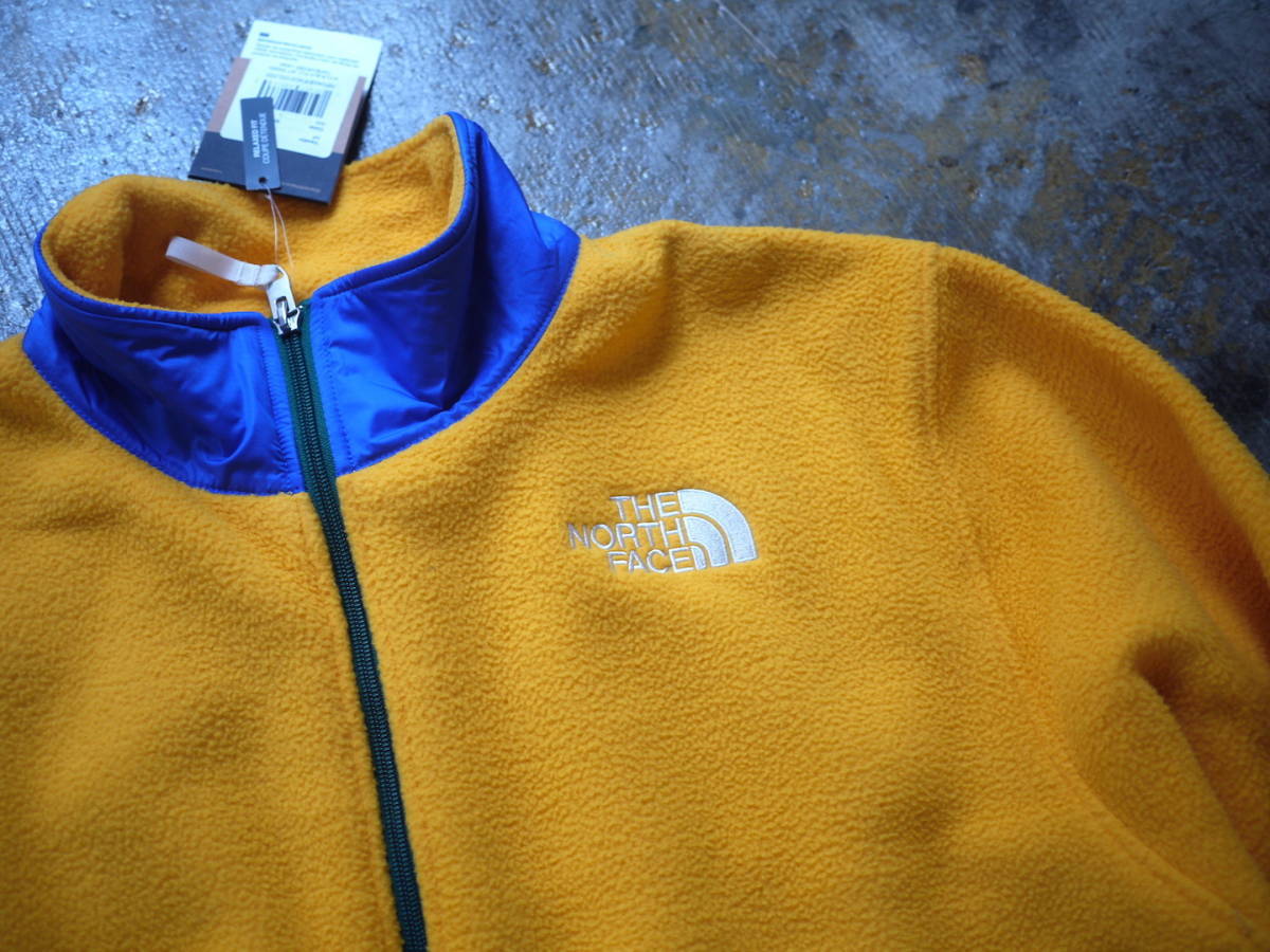 日本未発売 新品 L/ノースフェイス カラー ブロック フリース ジャケット ビッグ 刺繍 / THE NORTH FACE COLOR BLOCK JKT_画像5