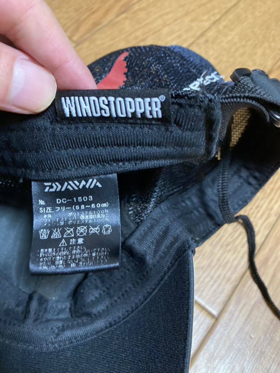 ダイワ DAIWA スペシャル メッシュ キャップ ウィンドストッパー　WIND STOPPPER_画像3