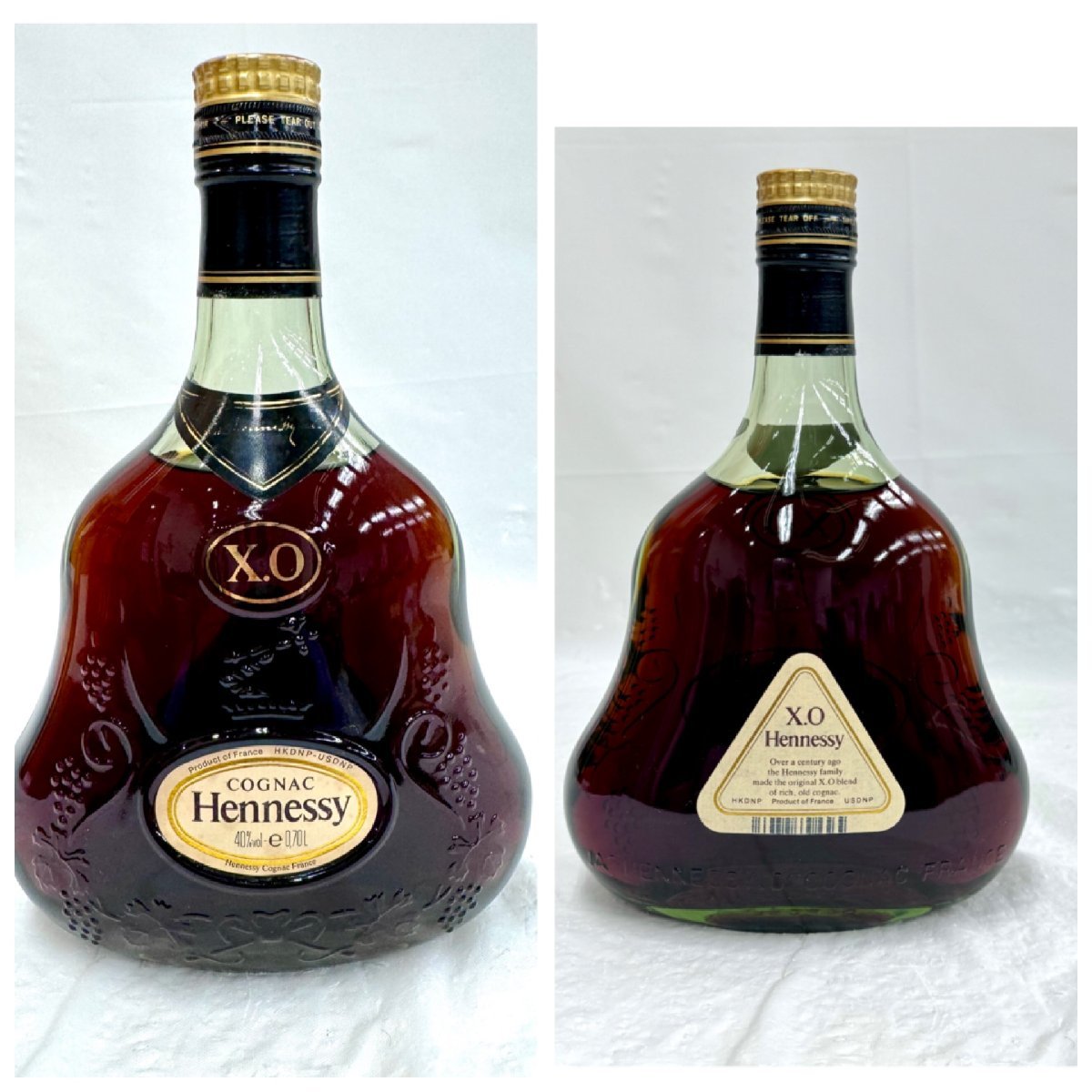 ★送料別★Hennessy ヘネシー XO 金キャップ グリーンボトル 700ml 40％ 古酒 (未開封）EA1906_画像2