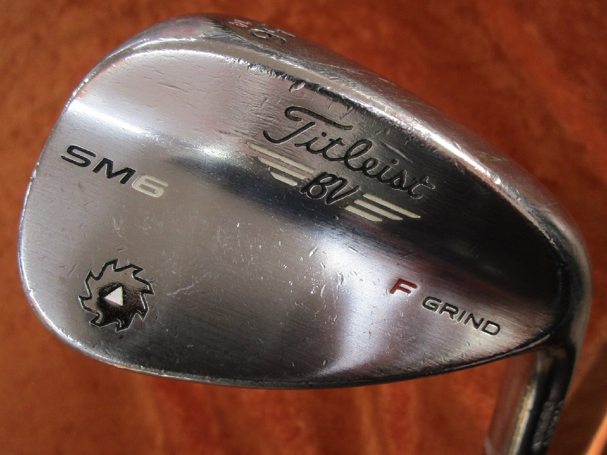 ■ タイトリスト ボーケイ SM6 ツアークローム 50度 56度 NSプロ モーダス3 ツアー120 S 中古 ウェッジ 2本セット VOKEY ■_画像8