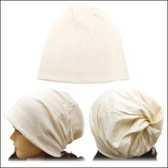 オーガニックコットン ニット帽 日本製 コットン100％ 肌に優しい ケア帽子 ワッチ オフホワイト knit-1351-01_画像2